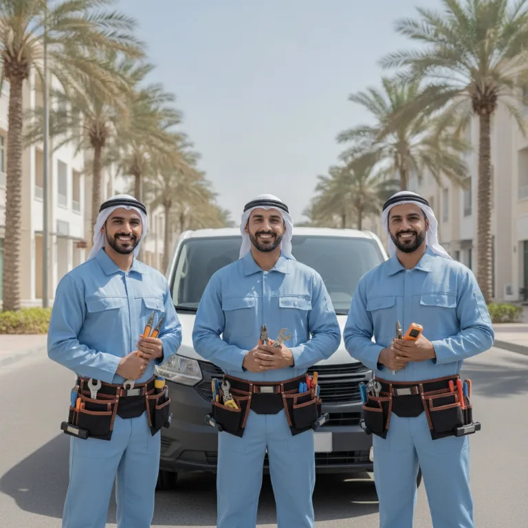 إصلاح سخان الماء فريق في هور العنز